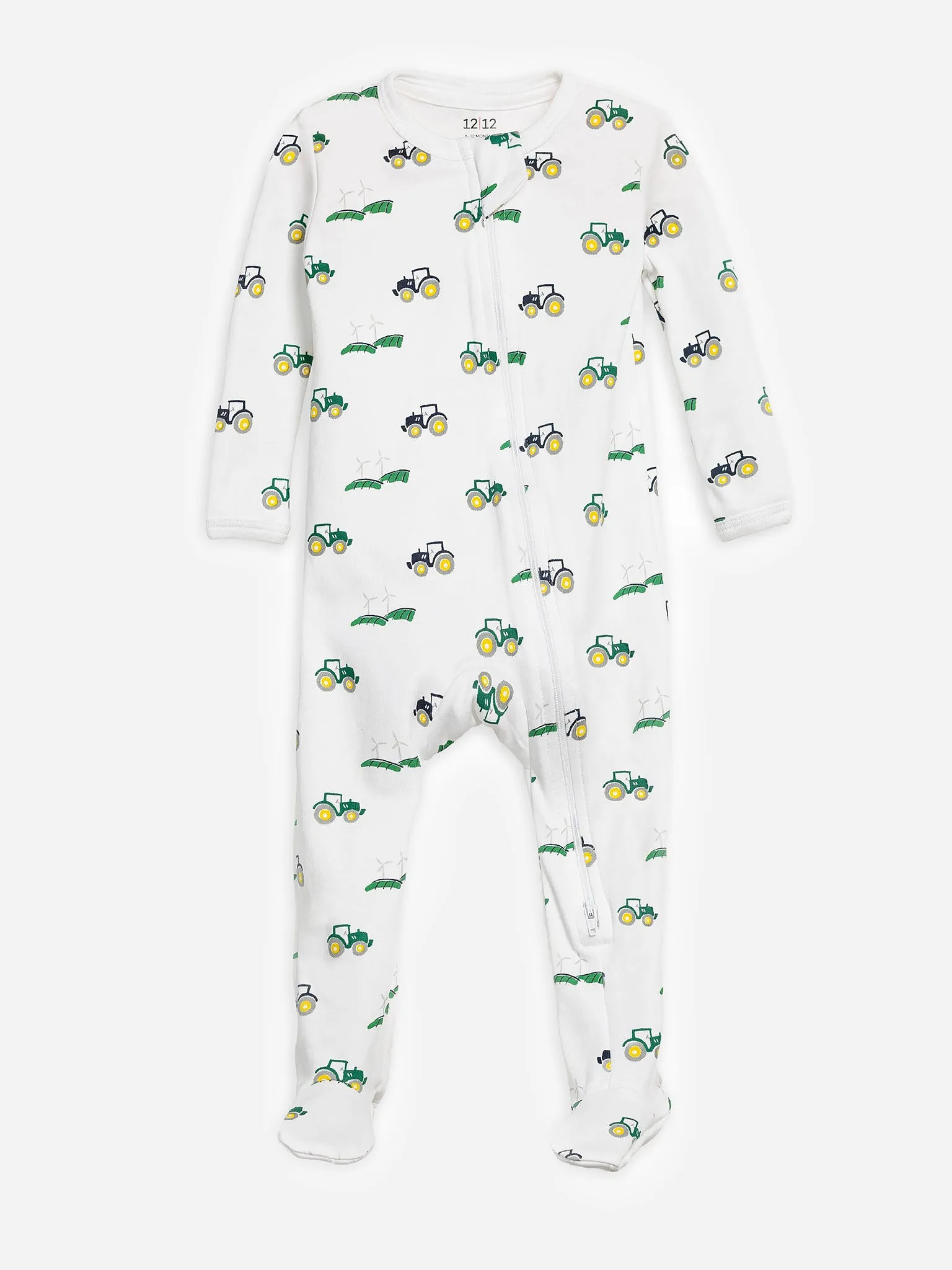12/12 Little Kids' The Nightly Footed Pajama