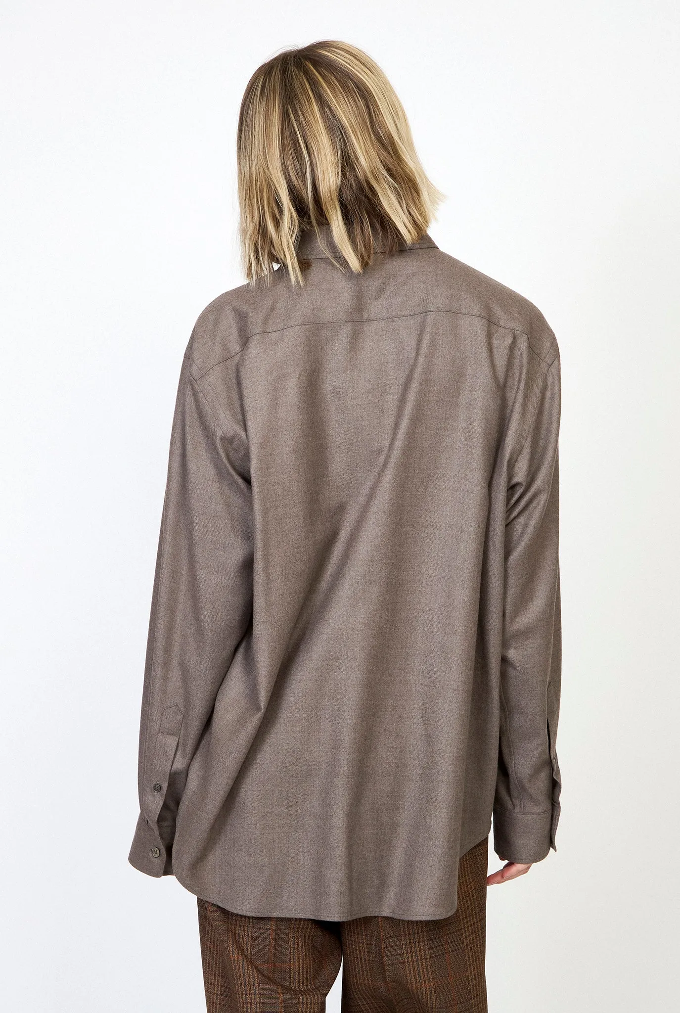 AURALEE Super Light Wool Shirt