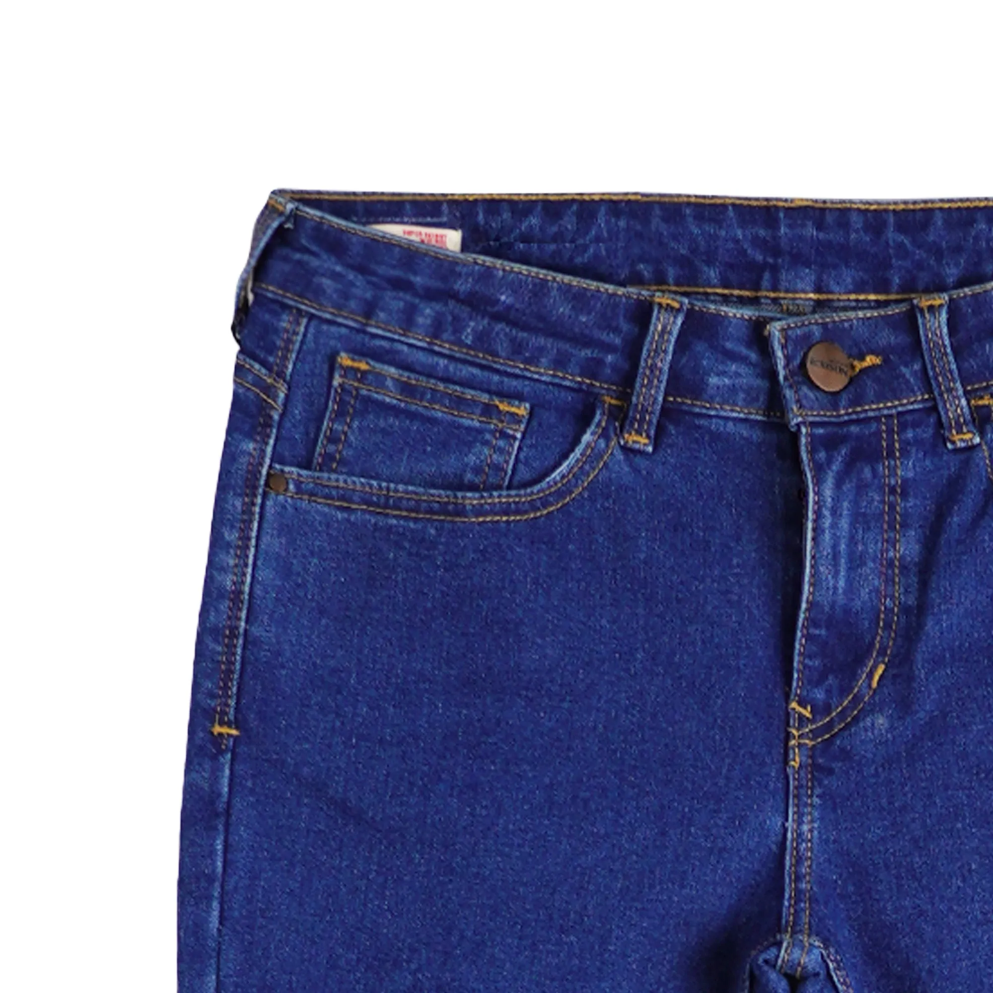 Bobson Japanese Ladies Basic Denim Super skinny 152562-U (Medium Shade)