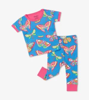 Botanical Butterflies Organic Cotton Short Sleeve PJ's