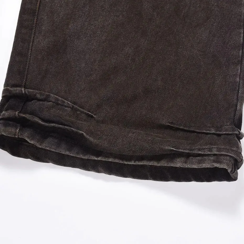Brown Riptide Denim Pants