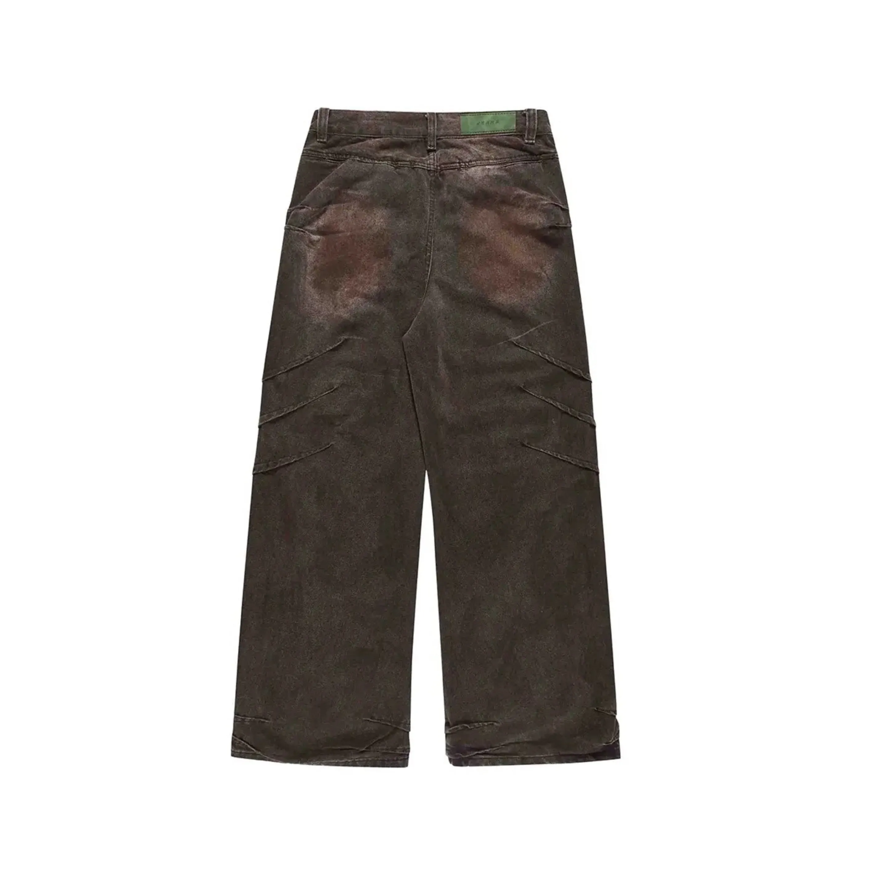 Brown Riptide Denim Pants