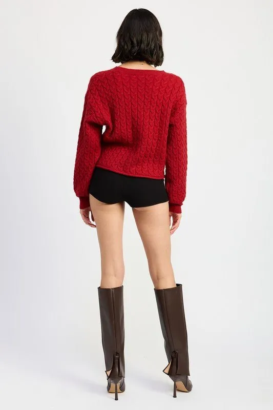 Cable Knit Sweater
