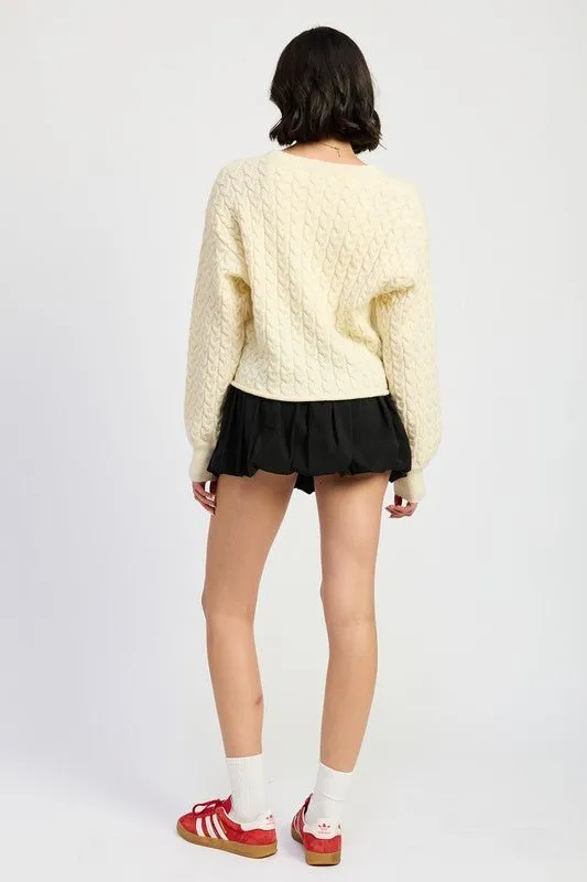 Cable Knit Sweater