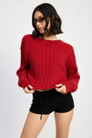 Cable Knit Sweater