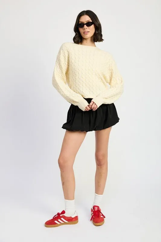 Cable Knit Sweater