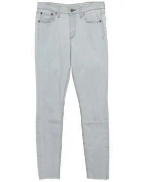 Cate Mid Rise Skinny Ankle Jean in Dutch Plains