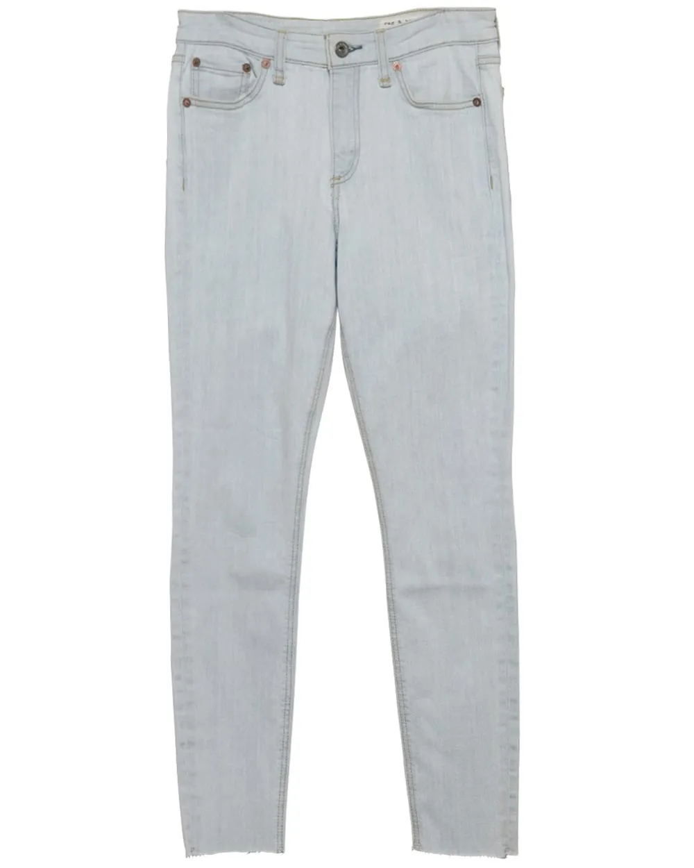 Cate Mid Rise Skinny Ankle Jean in Dutch Plains