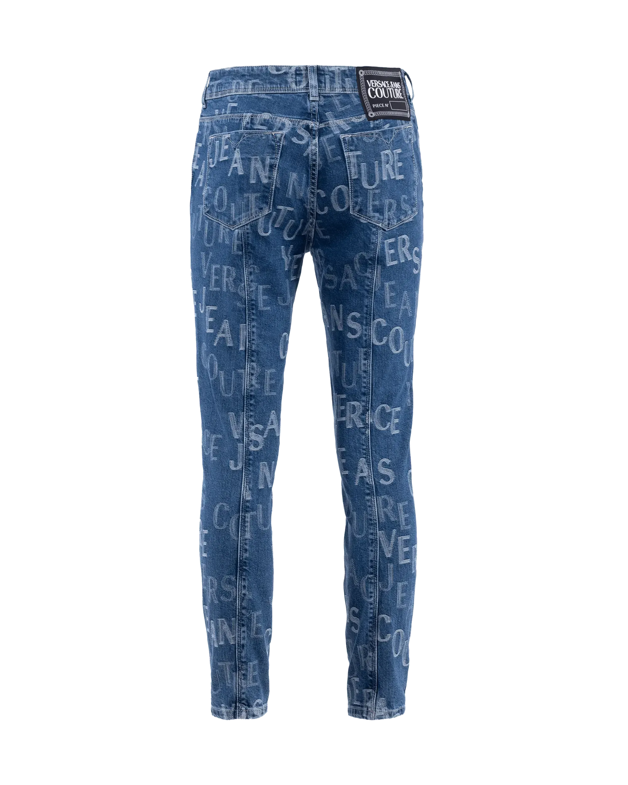 Cropped Logo Skinny Jeans