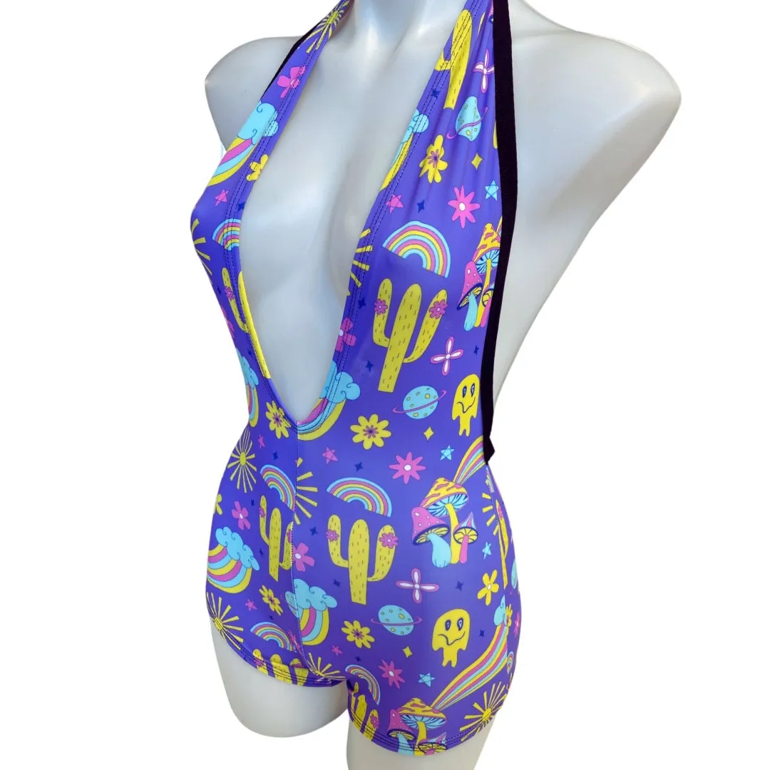 DESERT DAYTRIPPER | Playsuit | Halter Romper | Festival Outfit | Rave Jumpsuit | Boho