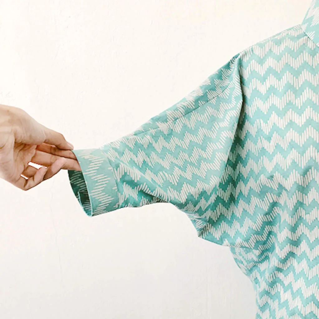 Drop-shoulder Shirtdress