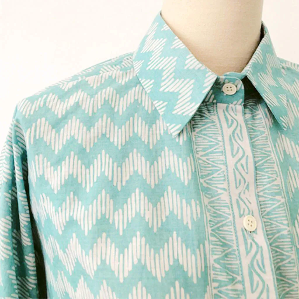 Drop-shoulder Shirtdress