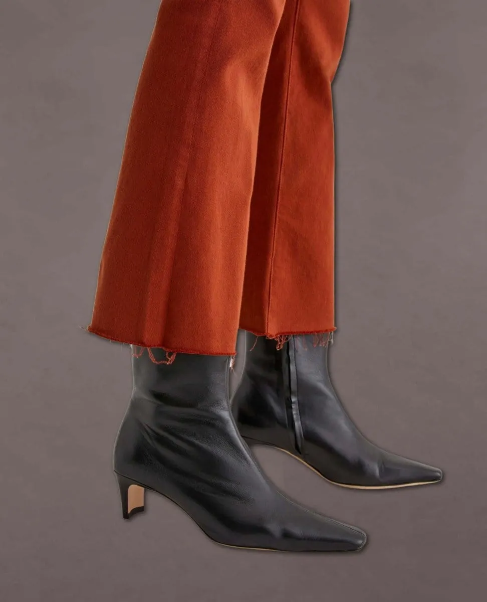 Farrah Boot Crop Spiced Maple