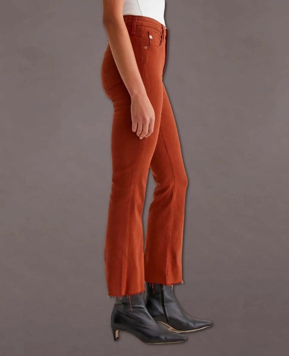 Farrah Boot Crop Spiced Maple