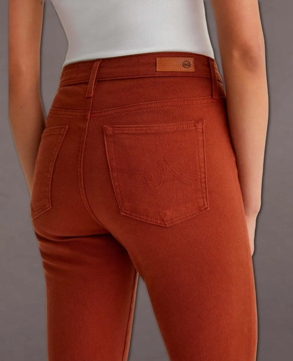 Farrah Boot Crop Spiced Maple