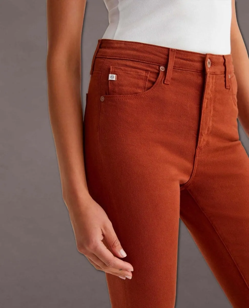 Farrah Boot Crop Spiced Maple