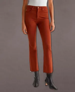 Farrah Boot Crop Spiced Maple
