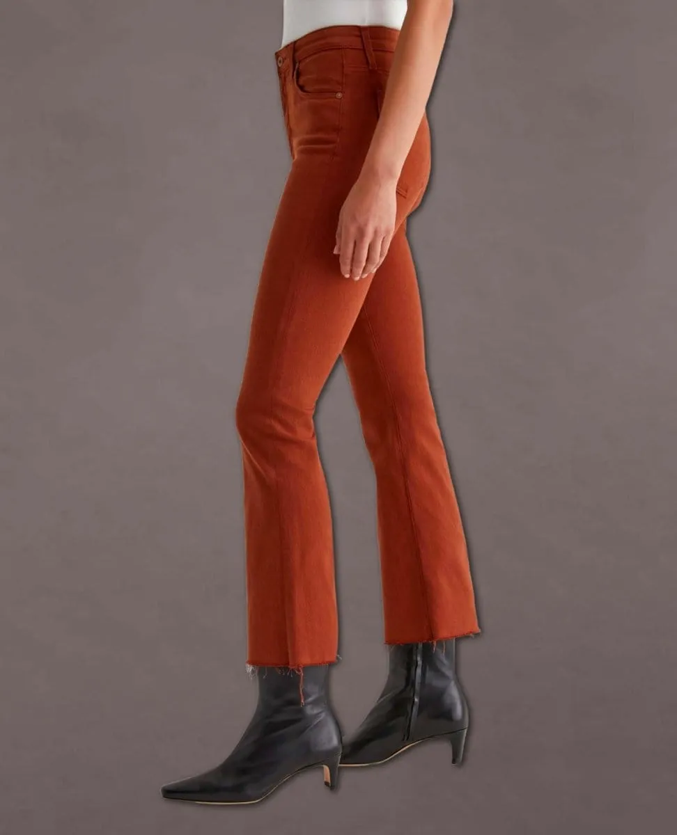 Farrah Boot Crop Spiced Maple