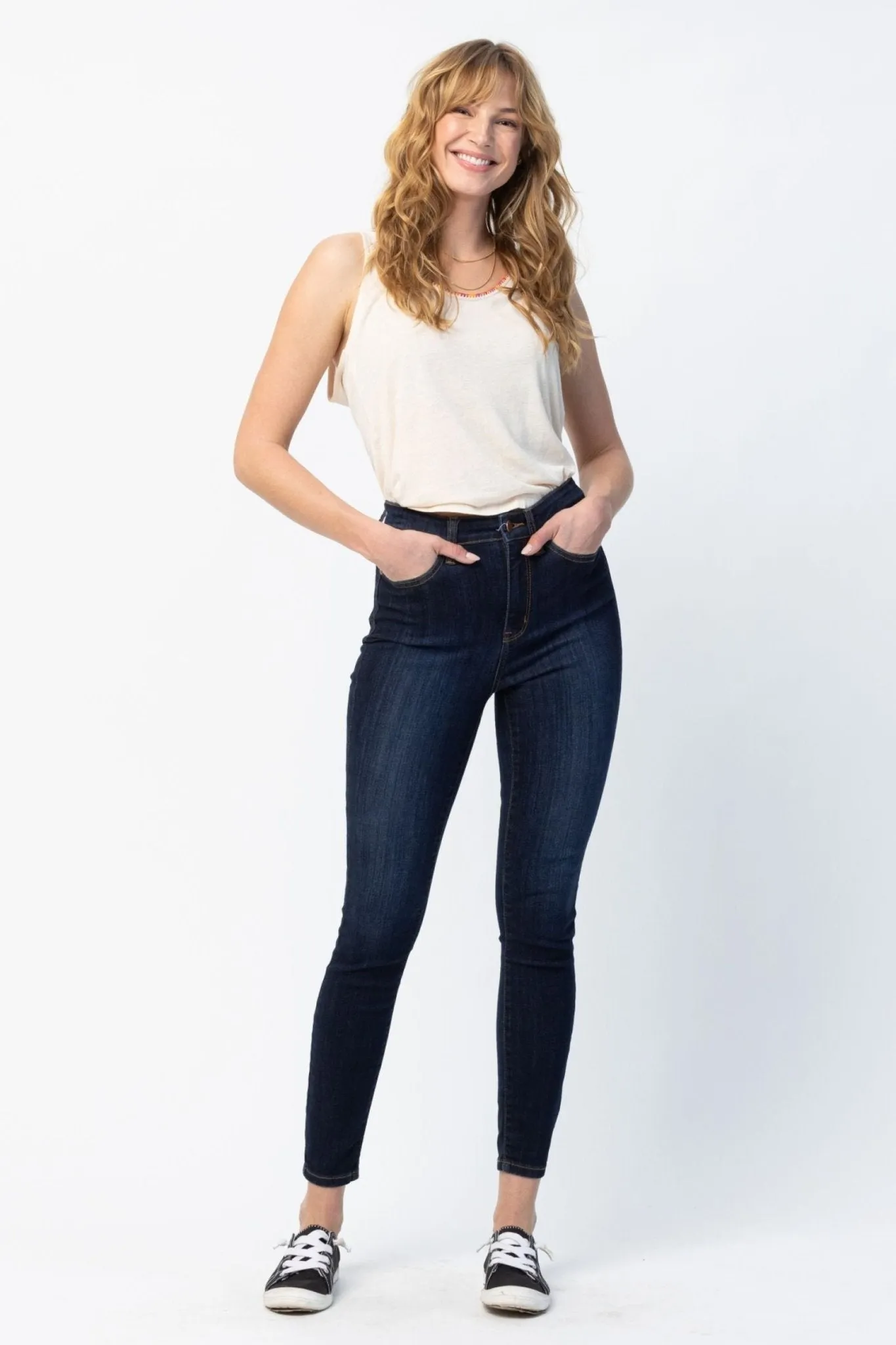 Judy Blue Canyon High Rise Phone Pocket Skinny Jeans