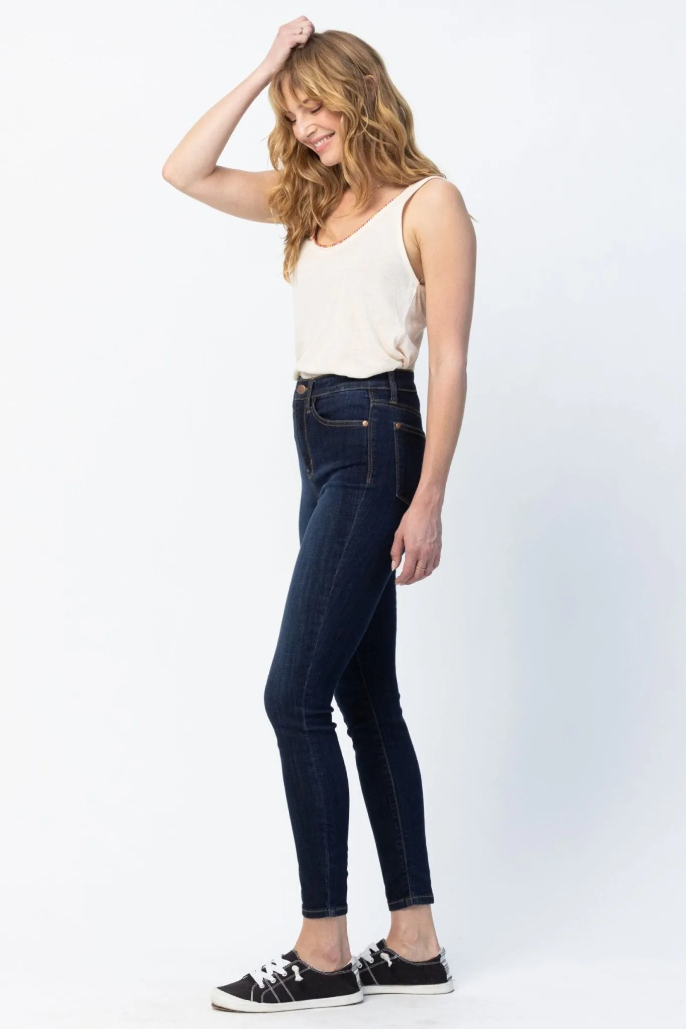 Judy Blue Canyon High Rise Phone Pocket Skinny Jeans