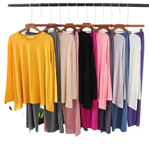 Loose Long-Sleeved Trousers Pajama Set