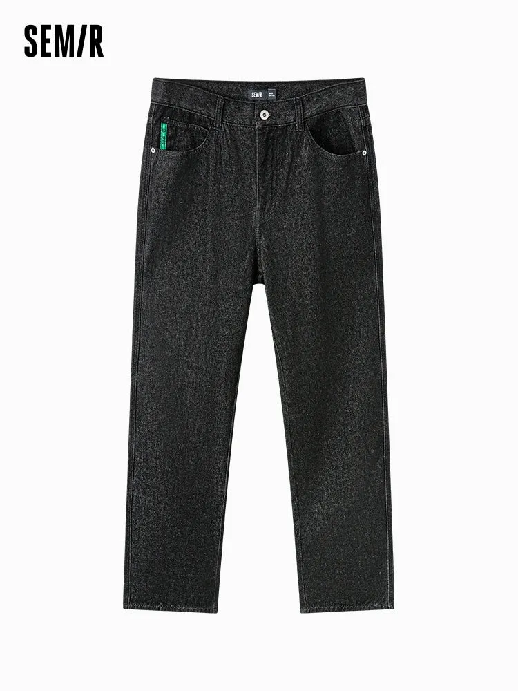 Men's brown straight pants