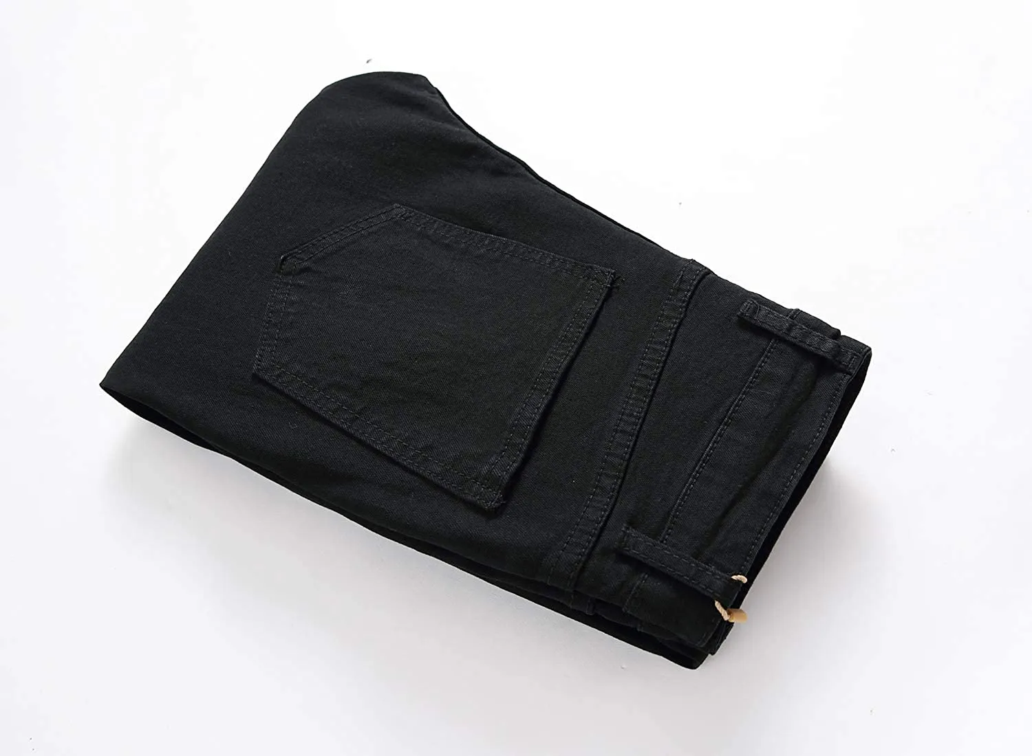 Men's Skinny Fit Rose Patch Jeans