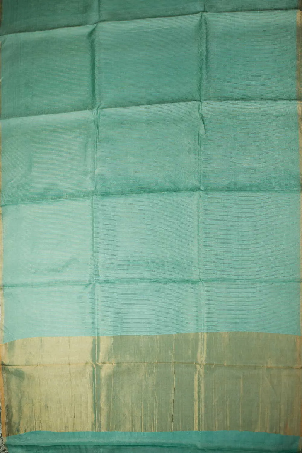 Mint Green Handwoven Tussar saree