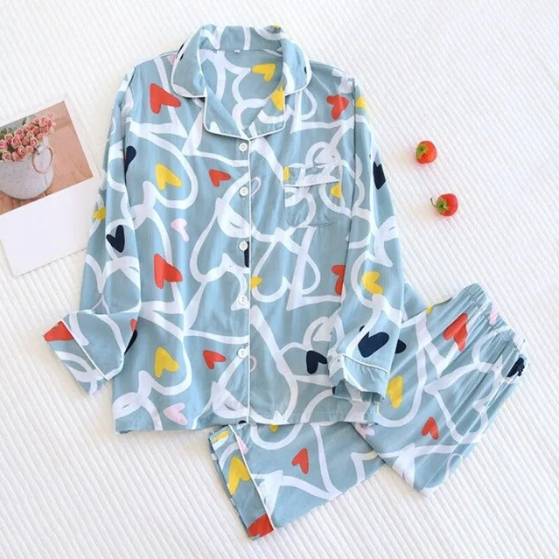 Printed Comfortable Home Wear Pajamas