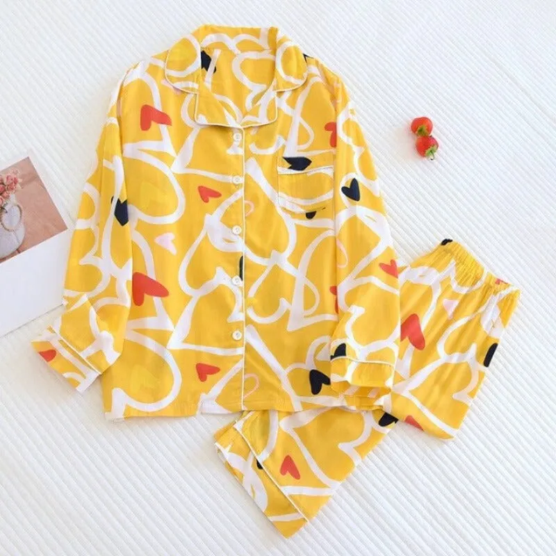 Printed Comfortable Home Wear Pajamas