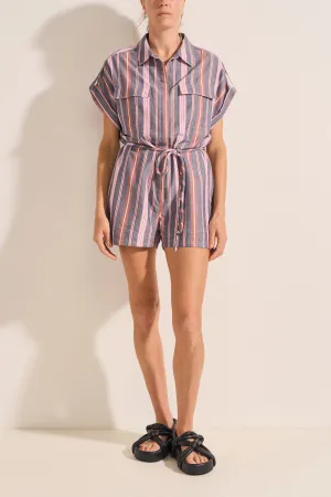 Sestus Sifnos Stripe Playsuit