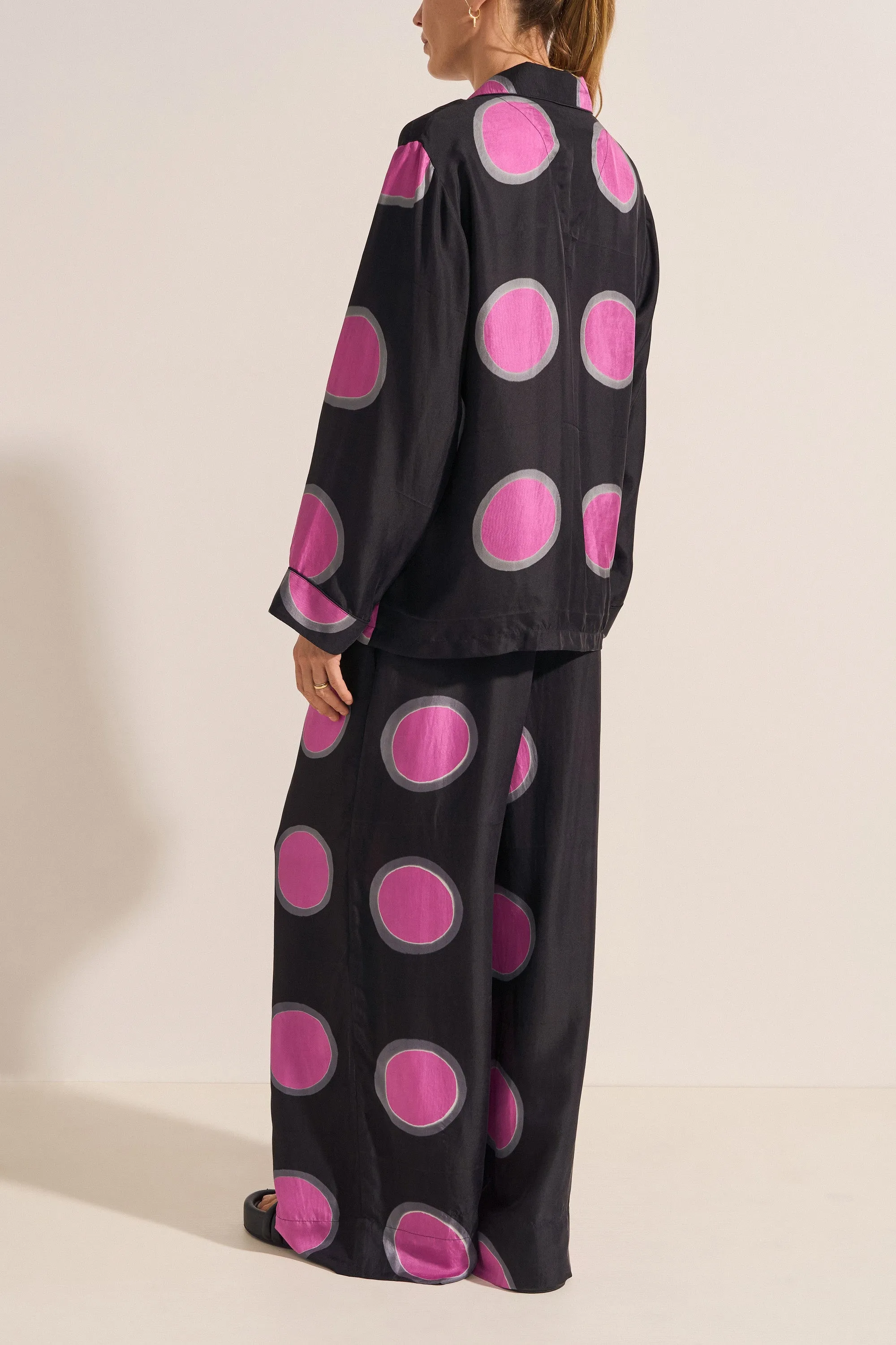 Thalia Kusama Dot Silk Shirt