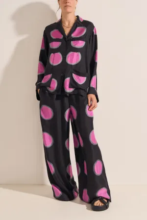 Thalia Kusama Dot Silk Shirt