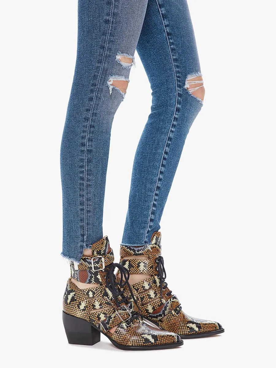 The Stunner Zip Ankle Fray