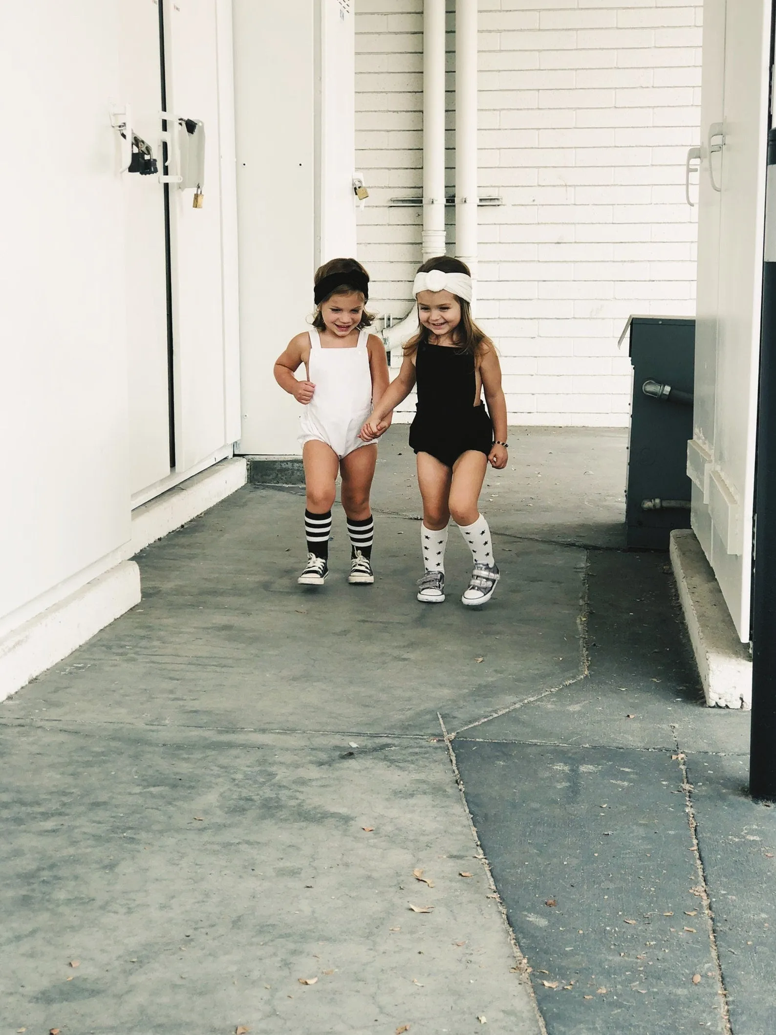 White Boho Baby Romper