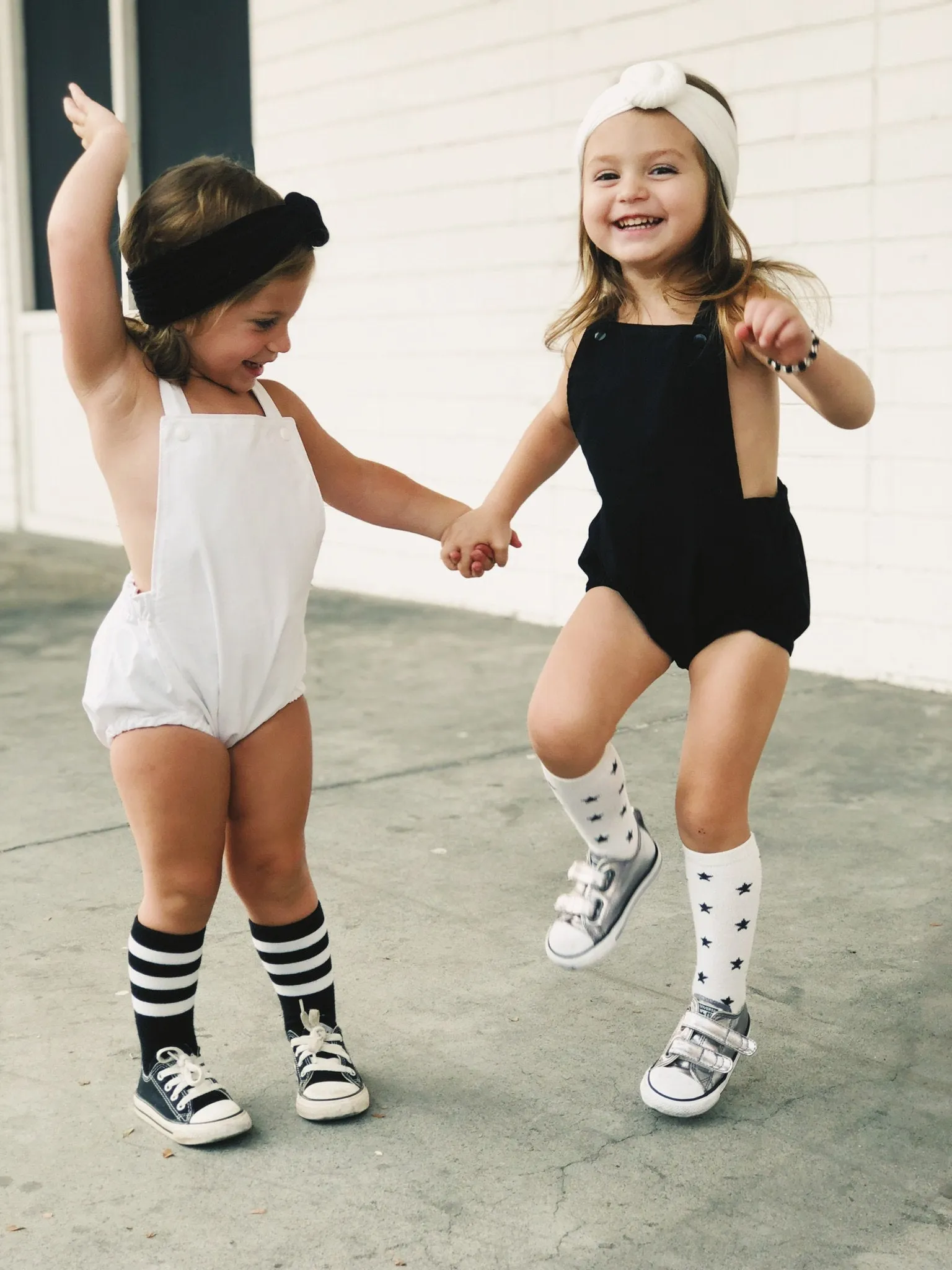White Boho Baby Romper