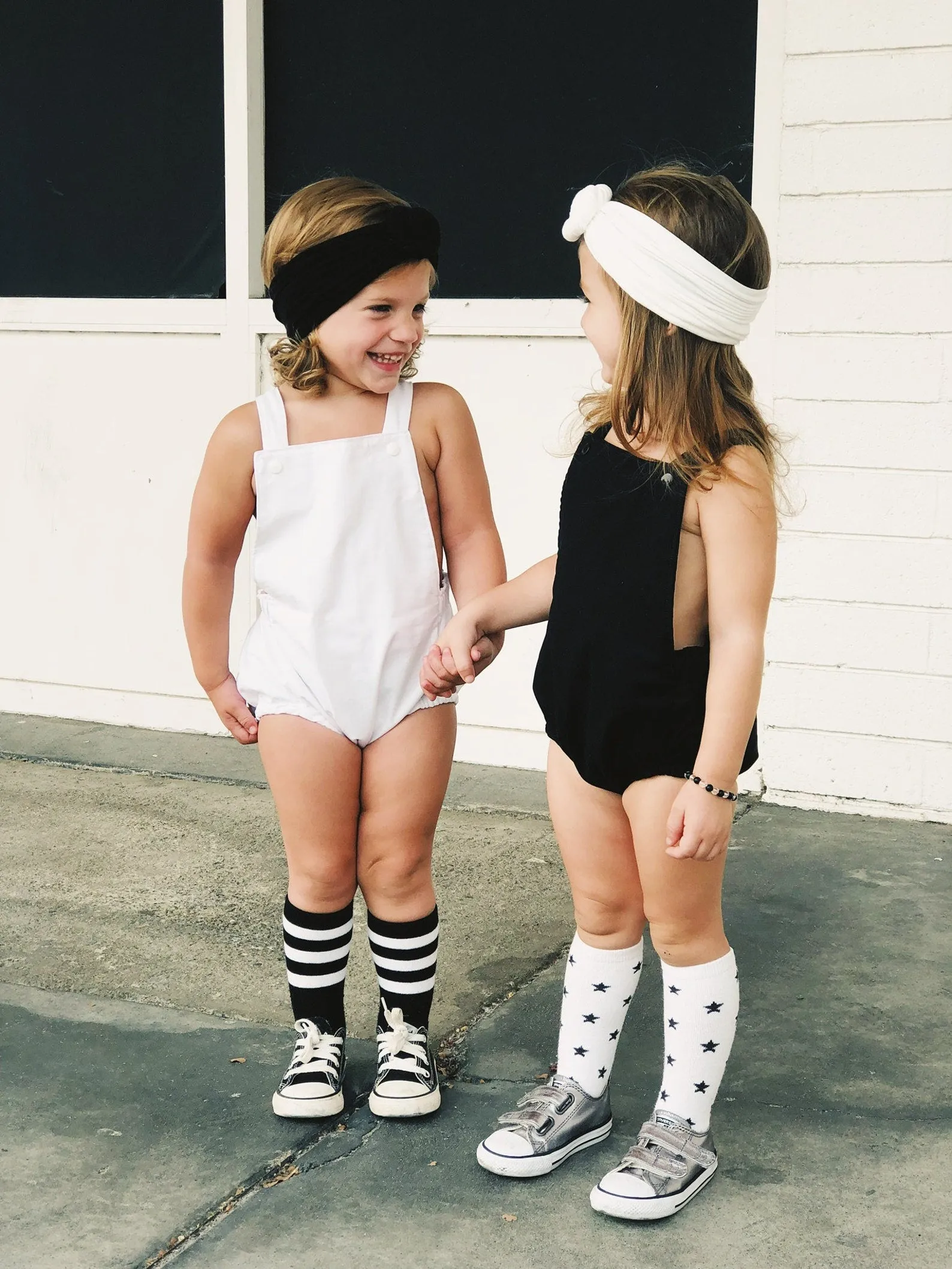 White Boho Baby Romper