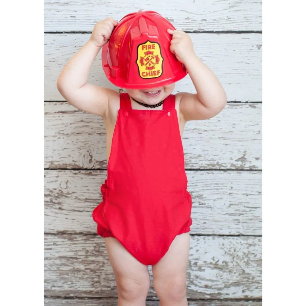 White Boho Baby Romper